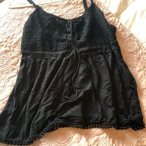 Torrid Size 1 Black Knit Tank